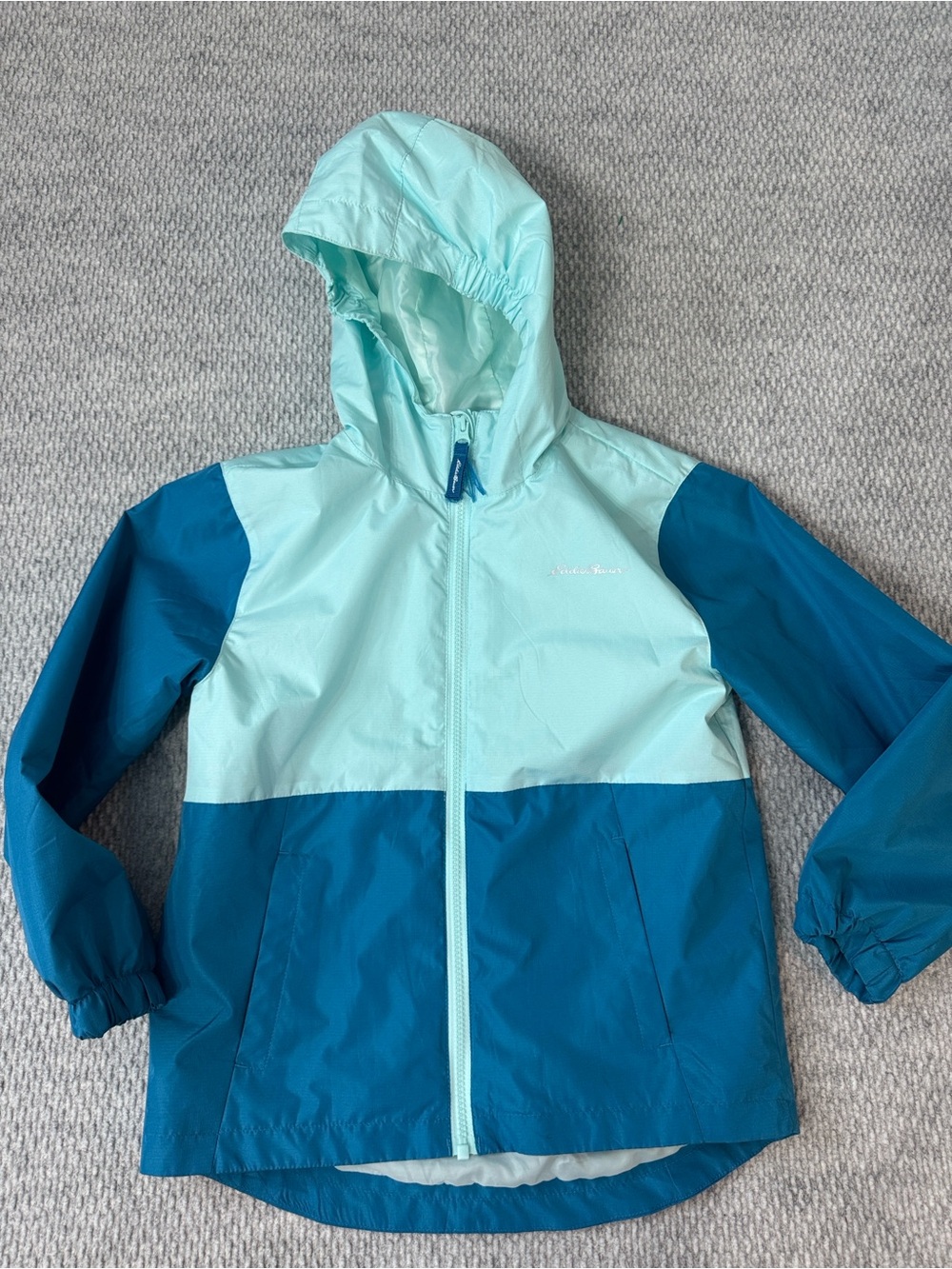 Eddie Bauer Kids Small Hooded Windbreaker Zip Up